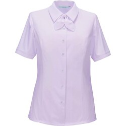 半袖リボンブラウス 7号 ピンク ESB874-9