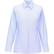 長袖シャツブラウス 13号 パープル EWB875-57