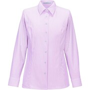 長袖シャツブラウス 15号 ピンク EWB875-59