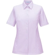 半袖シャツブラウス 17号 ピンク ESB877-59