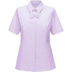 半袖リボンブラウス 7号 ピンク ESB878-59