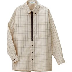 長袖シャツ（男女兼用） 3L ベージュ CWY003-8