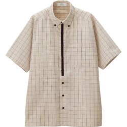 半袖シャツ（男女兼用） 3L ベージュ CSY004-8