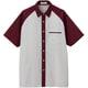 半袖シャツ（男女兼用） LL ワイン CSY010-1