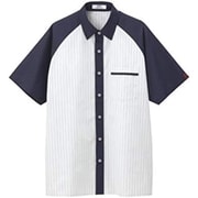 半袖シャツ（男女兼用） M ネイビー CSY010-2