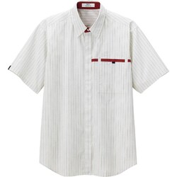 半袖シャツ（男女兼用） LL ワイン CSY012-1