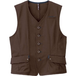 ベスト（男女兼用） SS ブラウン CAH128-3