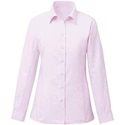 長袖シャツブラウス 11号 ピンク EWB385-9