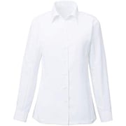 長袖シャツブラウス 9号 ホワイト EWB385-11