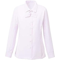 長袖リボン付きブラウス 7号 ピンク EWB386-9