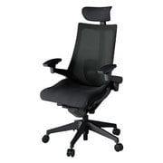 Act2(アクト2) メッシュバック 可動ヘッドレスト 4D可動肘 ランバーサポート付 ベース/ブラック 張地/ブラック 樹脂脚 ナイロンキャスター 受注生産品 KJ-457JVE-T1T1Y