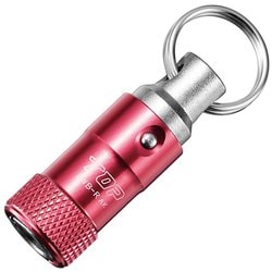 EWB-R [携帯用ワンタッチ式ビットホルダー（リング付） レッド]