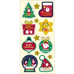 ギフトシール ハッピークリスマス 76-830