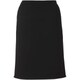 セミタイトスカート 21号 ブラック EAS687