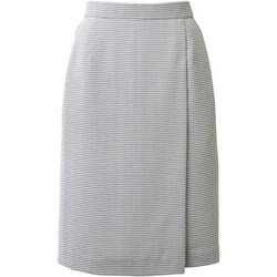 タイトスカート 15号 ネイビーボーダー ESS779