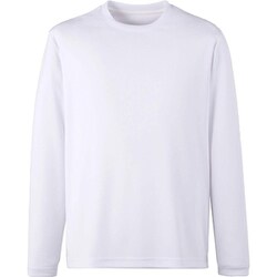 長袖Tシャツ 4L ホワイト CWT191