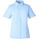 半袖シャツブラウス 9号 ブルー ESB691-6