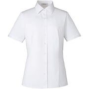 半袖シャツブラウス 9号 ホワイト ESB691-11