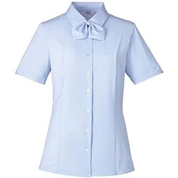 ブラウス 9号 ブルー ESB693-6