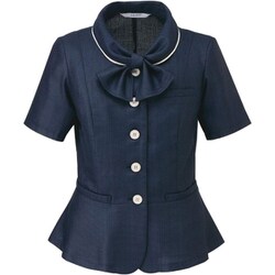 オーバーブラウス 9号 ネイビー ESA704-2