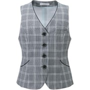 ベスト（レディス用） 9号 グレーチェック ESV707-65