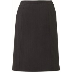 Aラインスカート 15号 ネイビー EAS713-52