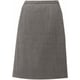 Aラインスカート 15号 グレー EAS713-55