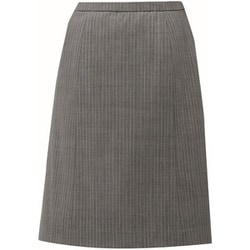 Aラインスカート 15号 グレー EAS713-55