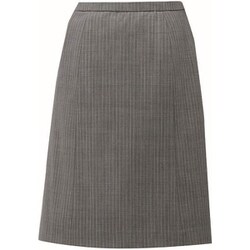 Aラインスカート 21号 グレー EAS713-55