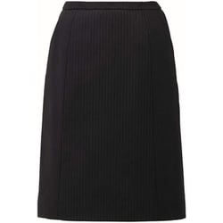 Aラインスカート 21号 ブラック EAS713-510