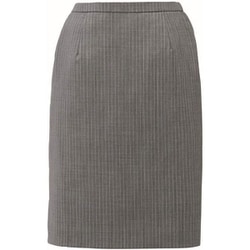 セミタイトスカート 17号 グレー EAS714-55