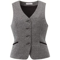 ベスト（レディス用） 17号 グレー EAV717-5