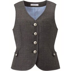 ベスト（レディス用） 13号 チャコールグレー EAV719-65