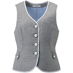 ベスト（レディス用） 11号 ライトグレー EAV719-625