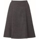 タックフレアスカート 17号 チャコールグレー EAS721-65