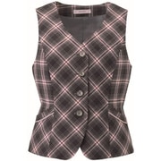 ベスト（レディス用） 11号 ピンクチェック EAV722-69