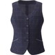 ベスト（レディス用） 13号 ネイビーチェック ESV740-62