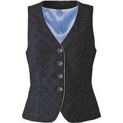 ベスト（レディス用） 9号 グレーブラック EAV527-210