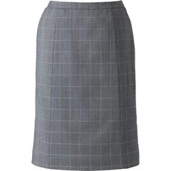 セミタイトスカート 7号 グレー EAS528-5