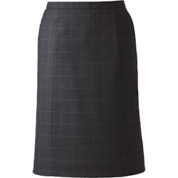 セミタイトスカート 17号 グレーブラック EAS528-210