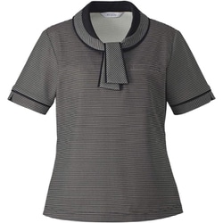 ミニアスコットポロ（レディス用） S ブラック ESP556-10