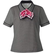 リボンポロ（レディス用） 3L ブラック ESP557-10