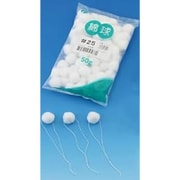 綿球 ＃25T（ひも付） 001-016125