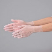 スタンダードPVCグローブライト粉無 M 半透明 113