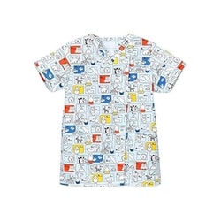 男女兼用スクラブ SS ブルー MFS-5852