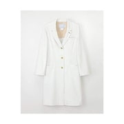 女子シングルドクターコート S オフホワイト LH-6260
