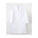 男子シングルドクターコート L ホワイト PP-3300