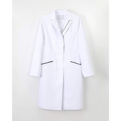 女子シングルドクターコート LL Tネイビー CJ-3380