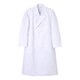 男子ダブル診察衣 LLサイズ ホワイト NP-100
