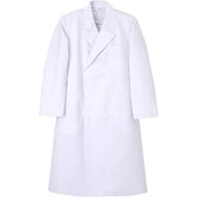 男子シングル診察衣 Sサイズ ホワイト NP-110